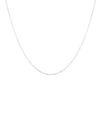 Beloved Long Box Chain Silver