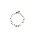 Love And War Small Bracelet Silver