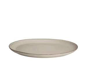 Plate Oval "Nordic Sand"