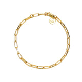 Links Square Small Bracelet Gold