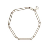 Links Square Bracelet Silver