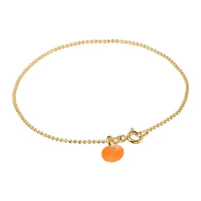 Bracelet Ball Chain, Apricot