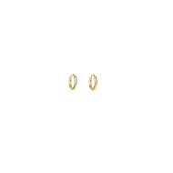 Mini Hoop Earrings Gold