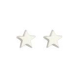 Sparkle Star Earrings Silver