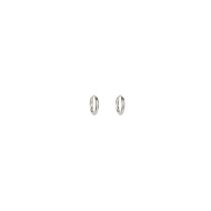 Ladda upp bild till gallerivisning, Mini Hoop Earrings Silver