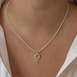 Necklace Sister Silver