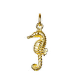 Charming Pendant Gold Seahorse