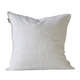 Cushion cover linen 50x50, White