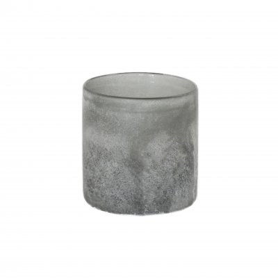 Frost candleholder Small, Grey
