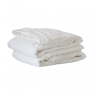 Sheet/ table cloth linen, White